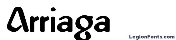 Arriaga font, free Arriaga font, preview Arriaga font