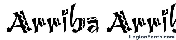 Arriba Arriba LET Plain.1.0 Font, African Fonts