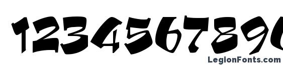 Arriba Plain Font, Number Fonts