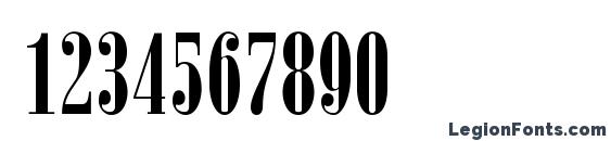 Arsisc Font, Number Fonts