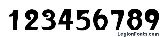 Art Metropol Font, Number Fonts