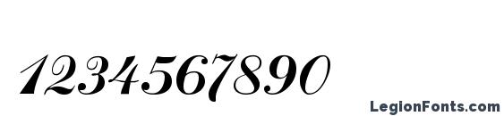 Art script Font, Number Fonts