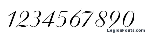 Artistic Regular Font, Number Fonts