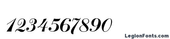 Artscriptc Font, Number Fonts