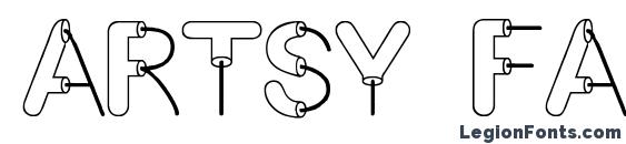 шрифт Artsy Fartsy, бесплатный шрифт Artsy Fartsy, предварительный просмотр шрифта Artsy Fartsy