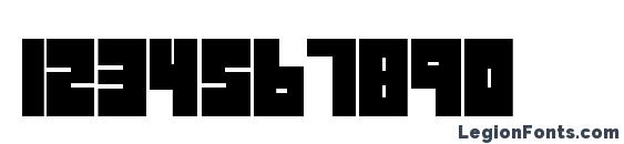 ArtyTimesReg52 Regular ttcon Font, Number Fonts