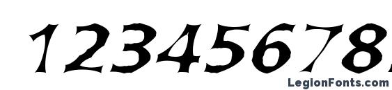 Arvada Normal Font, Number Fonts