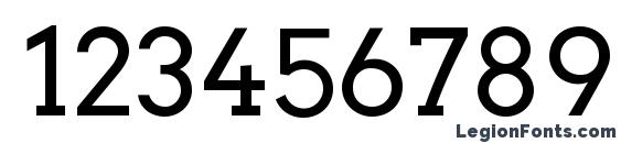 Arvo Font, Number Fonts