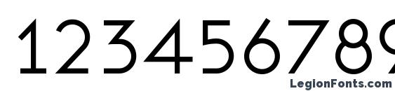 Ashby book Font, Number Fonts