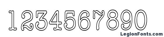 AshtonTellermatic Font, Number Fonts