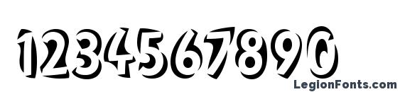 Aspect LT Regular Font, Number Fonts