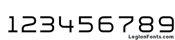 Aspirin advanceregular Font, Number Fonts