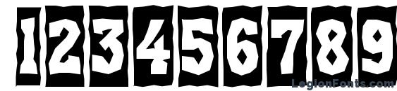 Assua 11 Font, Number Fonts