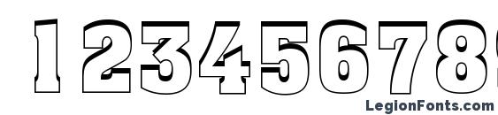 Assuan 6 Font, Number Fonts