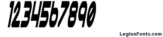 Astro 868 Font, Number Fonts