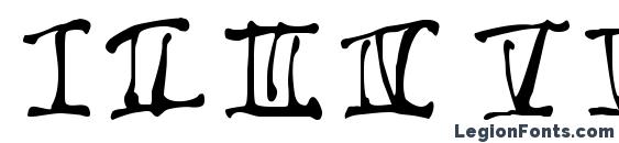 Astrolo LT Font, Number Fonts