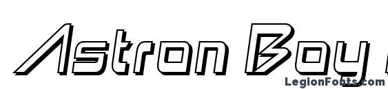 Astron Boy Wonder font, free Astron Boy Wonder font, preview Astron Boy Wonder font