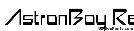 AstronBoy Regular font, free AstronBoy Regular font, preview AstronBoy Regular font