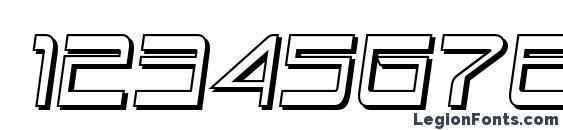 AstronBoyWonder Regular Font, Number Fonts