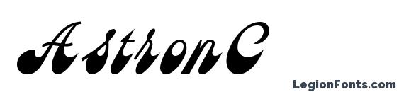 AstronC font, free AstronC font, preview AstronC font