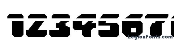 Astropolis Laser Font, Number Fonts