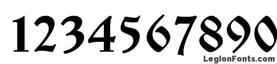 AsylbekM17Cyrilic.kz Font, Number Fonts