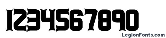 Ataxia (BRK) Font, Number Fonts