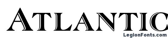 Atlantic Inline Normal Font