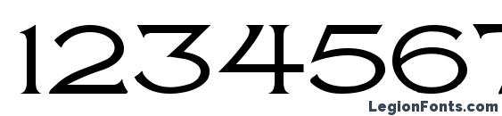 Atlantis mf Font, Number Fonts