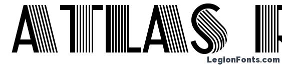 Atlas Regular font, free Atlas Regular font, preview Atlas Regular font