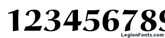 AucoinExtBol Font, Number Fonts