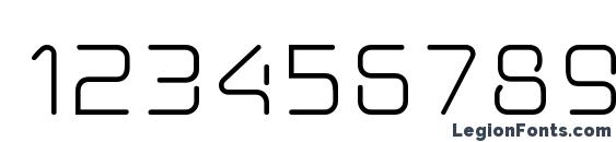 AunchantedXspace Font, Number Fonts