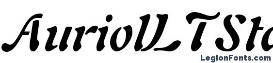 AuriolLTStd BoldItalic Font
