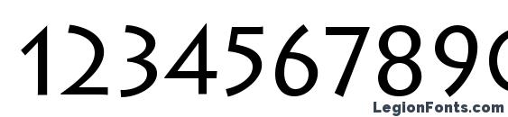 Austere SSi Font, Number Fonts