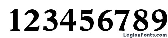 Austin Bold Font, Number Fonts