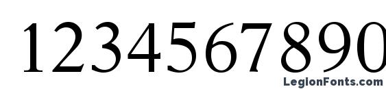 Austin Regular Font, Number Fonts