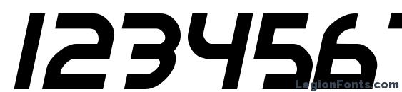 Autobahn Font, Number Fonts
