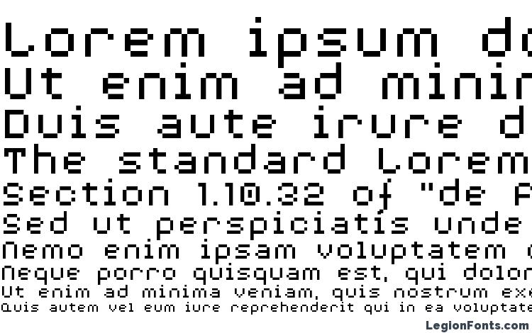 specimens AuX DotBitC Xtra font, sample AuX DotBitC Xtra font, an example of writing AuX DotBitC Xtra font, review AuX DotBitC Xtra font, preview AuX DotBitC Xtra font, AuX DotBitC Xtra font