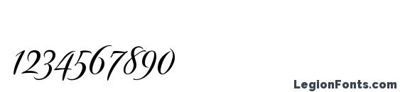 Avalon Medium Font, Number Fonts