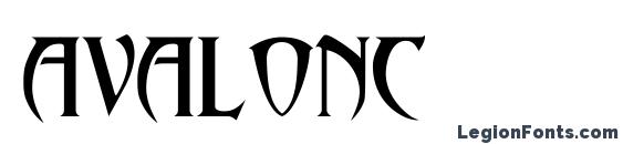 Avalonc font, free Avalonc font, preview Avalonc font