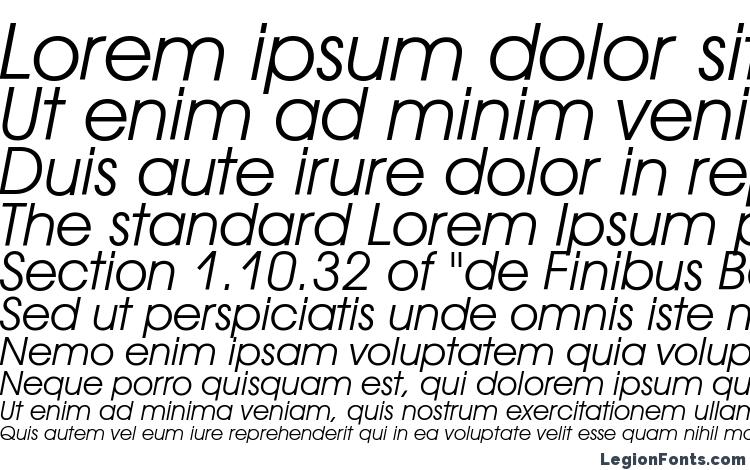 specimens Avant Garde Italic font, sample Avant Garde Italic font, an example of writing Avant Garde Italic font, review Avant Garde Italic font, preview Avant Garde Italic font, Avant Garde Italic font