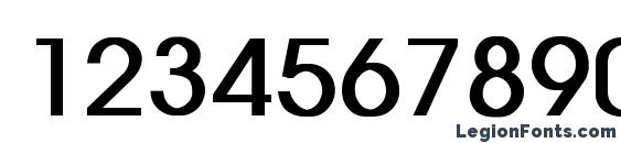 AvantGarde Bold Font, Number Fonts