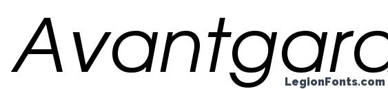 Avantgardegothicc italic font, free Avantgardegothicc italic font, preview Avantgardegothicc italic font
