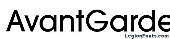 шрифт AvantGardeMdITCTT, бесплатный шрифт AvantGardeMdITCTT, предварительный просмотр шрифта AvantGardeMdITCTT