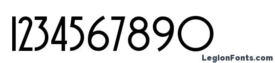 Avenida LET Plain.1.0 Font, Number Fonts