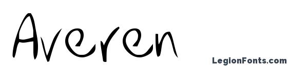 Averen font, free Averen font, preview Averen font