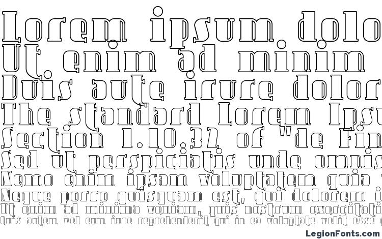 specimens Avondale Outline font, sample Avondale Outline font, an example of writing Avondale Outline font, review Avondale Outline font, preview Avondale Outline font, Avondale Outline font
