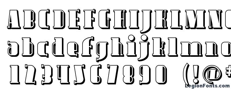 glyphs Avondale Shaded font, сharacters Avondale Shaded font, symbols Avondale Shaded font, character map Avondale Shaded font, preview Avondale Shaded font, abc Avondale Shaded font, Avondale Shaded font
