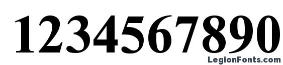 Axctnsbd Font, Number Fonts