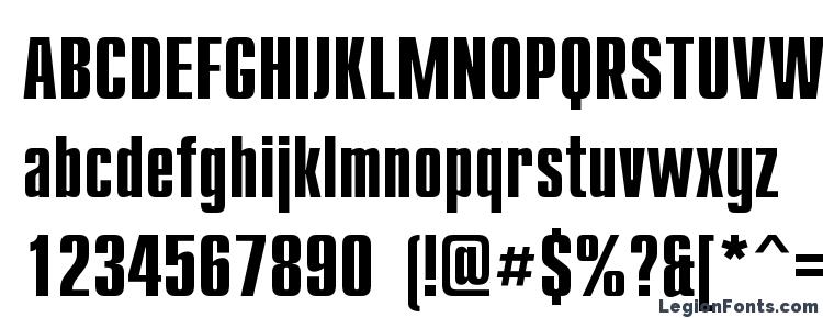 glyphs AXP CompactC Bold font, сharacters AXP CompactC Bold font, symbols AXP CompactC Bold font, character map AXP CompactC Bold font, preview AXP CompactC Bold font, abc AXP CompactC Bold font, AXP CompactC Bold font